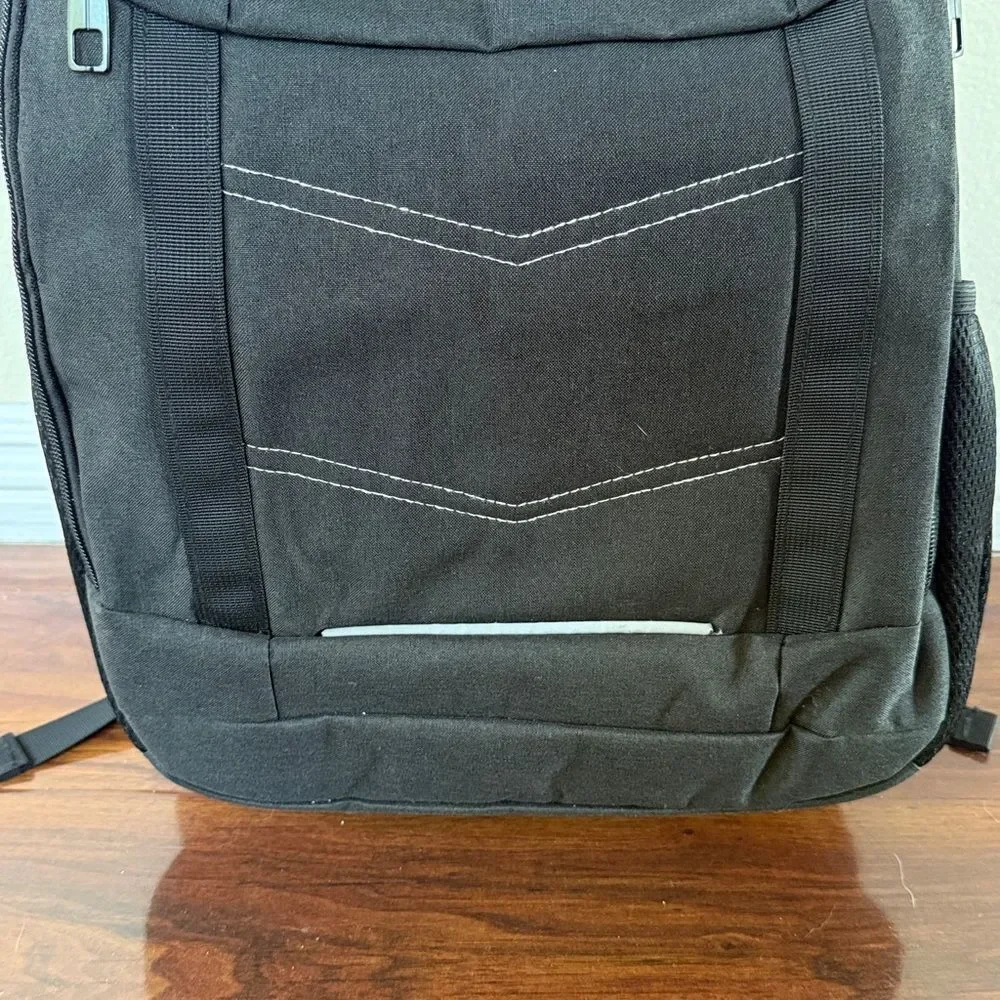 Bikrod Travel Backpack w USB Charging Port Fits 15.6 Inch Laptop Water Resistant